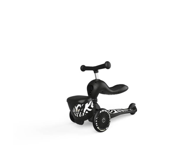 Scoot & Ride Highwaykick 1 Lifestyle Jeździk i hulajnoga 2w1 Zebra - 1109681 - zdjęcie 5
